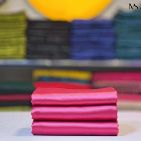 Shocking Pink 2pc - Imported Korean Velvet Unstitched